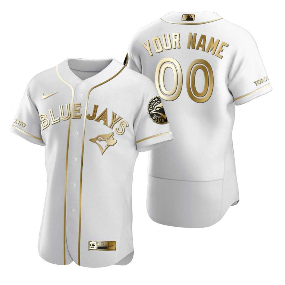 Toronto Blue Jays Customized Nike White Stitched MLB Flex Base Golden Edition Jersey,We sell and wholesale Toronto Blue Jays Customized Nike White Stitched MLB Flex Base Golden Edition Jersey on line form chian!
